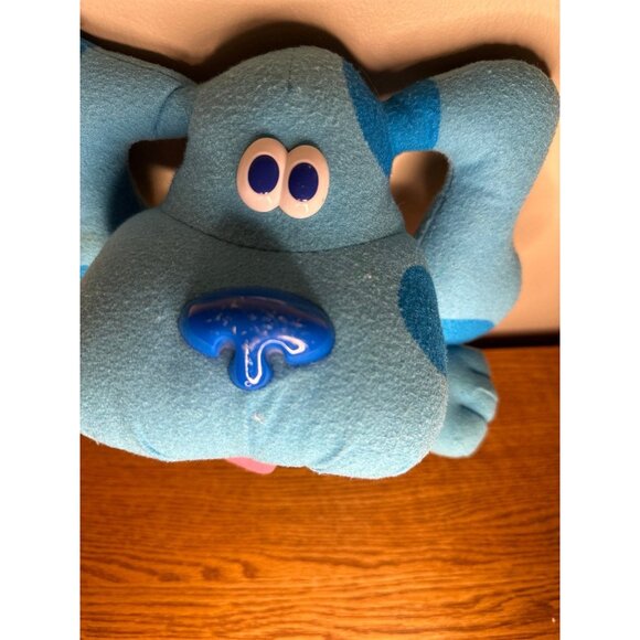 Blues Clues Blue Dog 12” Plush Barking 1997 Viacom TYCO - Picture 3 of 4